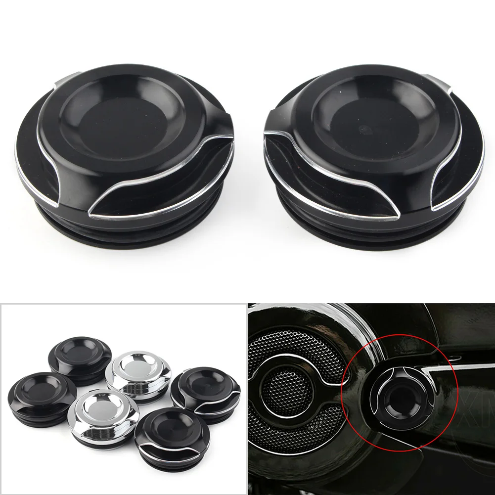 Motorcycle Swingarm Pivot Bolt Cover Protector Guard Decor for Harley Davidson V-Rod VRSCF/D/R 2006-2017 CNC Aluminum 2Pcs/Pair