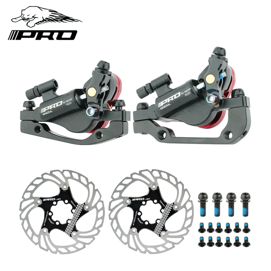 

IIIPRO mountain bike cable pull hydraulic brake hydraulic bicycle brake folding bicycle disc brake hydraulic brakes for bikes