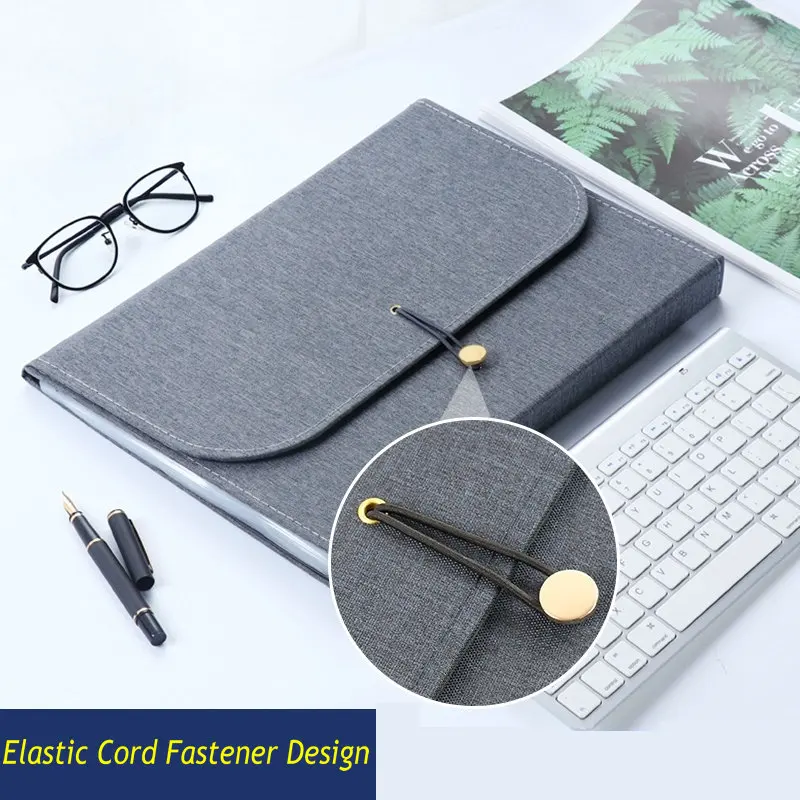 13 Pocket Expanding File Folder A4 Business Document Case Mens Document Bag For Document Organizer