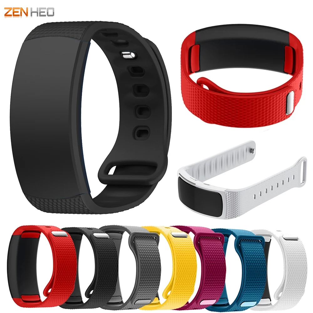 Silicone Wrist Strap For Samsung Gear Fit 2 Pro Fitness Watch Band For Samsung Gear Fit2 SM-R360 Bracelet