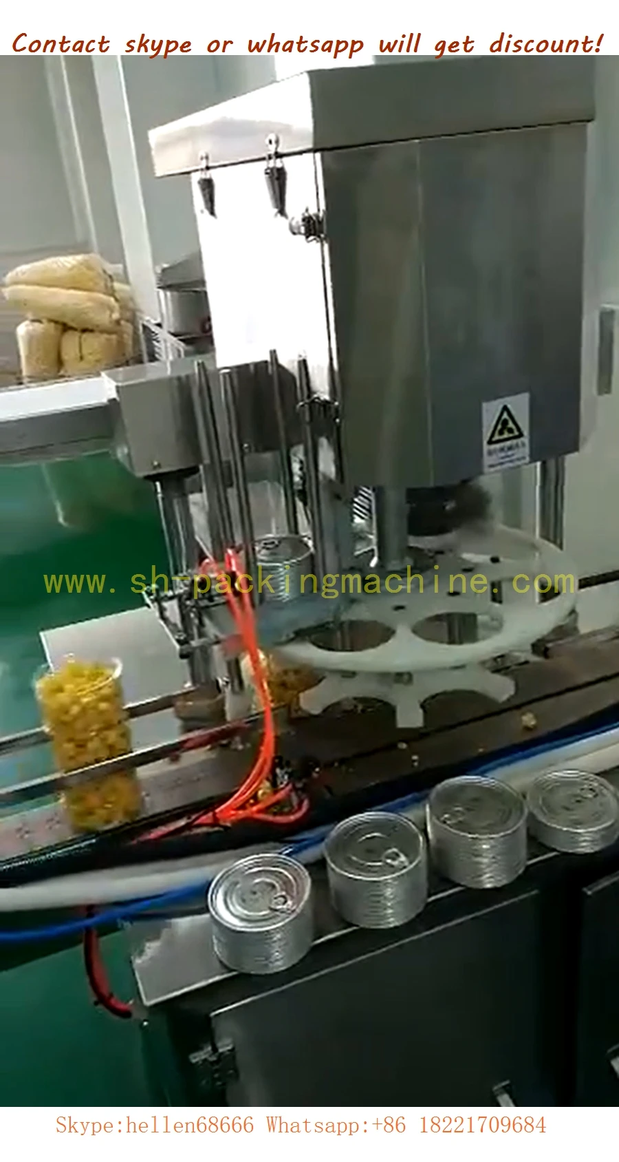 can sealing machine,tin seaming machine,aluminum foil film seamer,ring pull can seamer,120mm,star wheel seamer