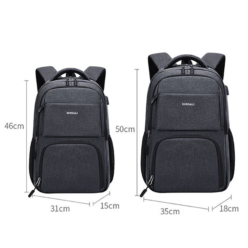 Men\'s backpack School Bag Waterproof Oxford Unisex Backpack Bags Laptop Casual Travel School Large Capacity Bags Wholesale