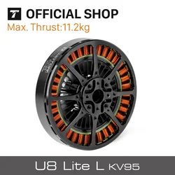 T-motor U8 Lite L KV95/KV110 Outrunner Brushless Motor U Efficiency Type Powerful For RC Drone Multirotor VTOL UAV Quadrotor