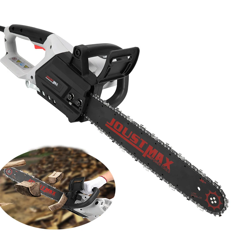 1600W/1800W Electric Chain Saw Household Logging Carpentry Electric Saw Multi-functional Woodworking Angle Grinder Chain Saw Mod