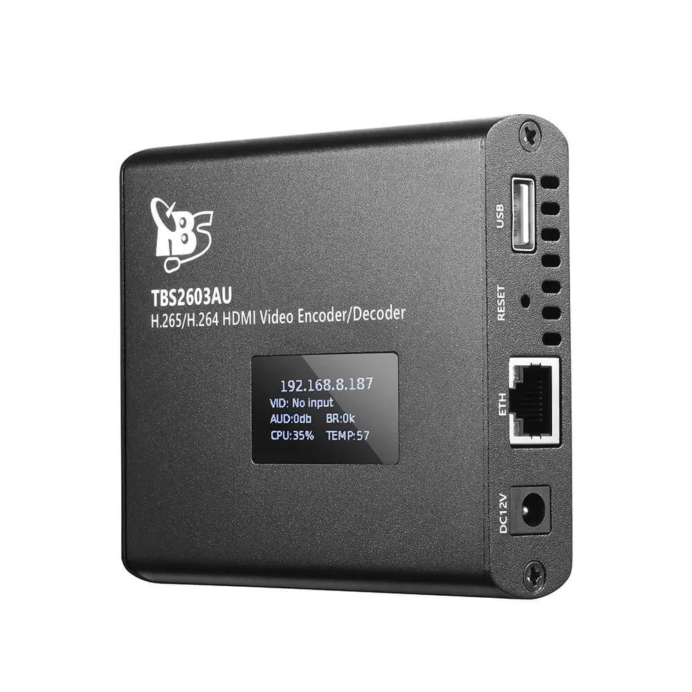 TBS2603au NDI|HX2 supported H.265/H.264 HDMI Video Encoder and