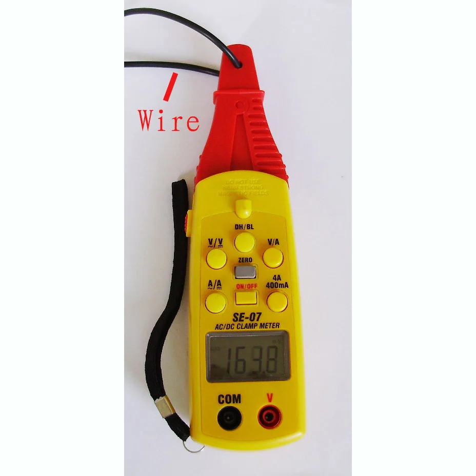 SE-07 AC/DC Clamp Meter,0.1mA sensitivity