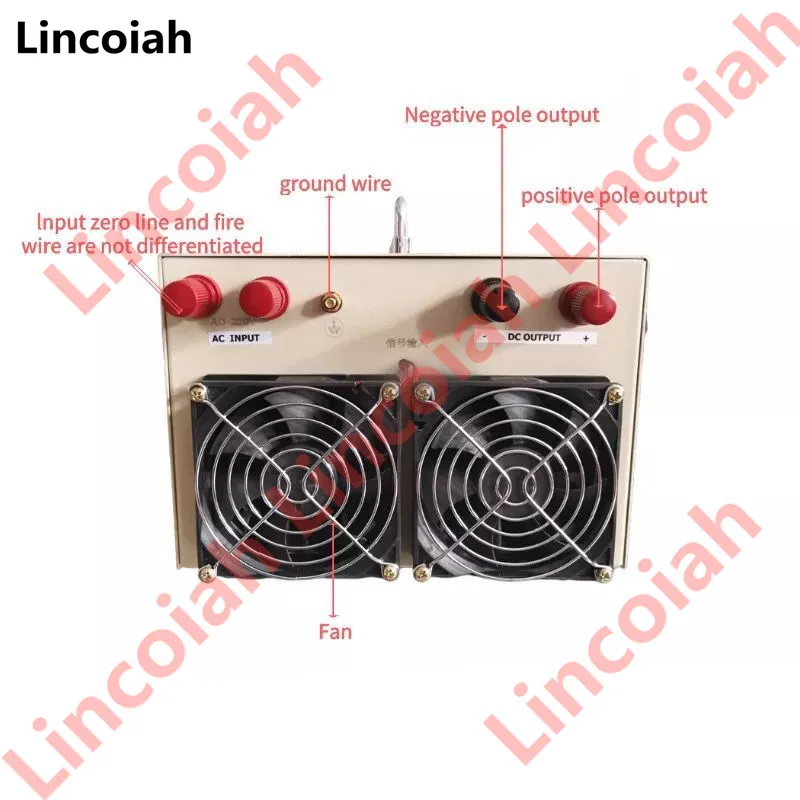 Imagem -03 - Fonte de Alimentação Comutada Ajustável Ac-dc Smps Tensão Atual 3000w 4000w Saída 24v 36v 48v 60v 150v 300v 400v 600v 800v 1000v