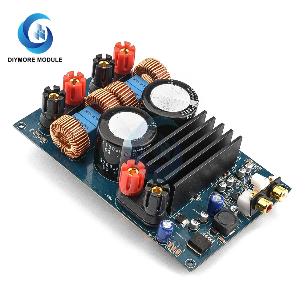 TPA3255 2.0 Digital Amplifier Board DC24-48v Strong High Power 300W + 300W Class D o Digital Amplifier Board