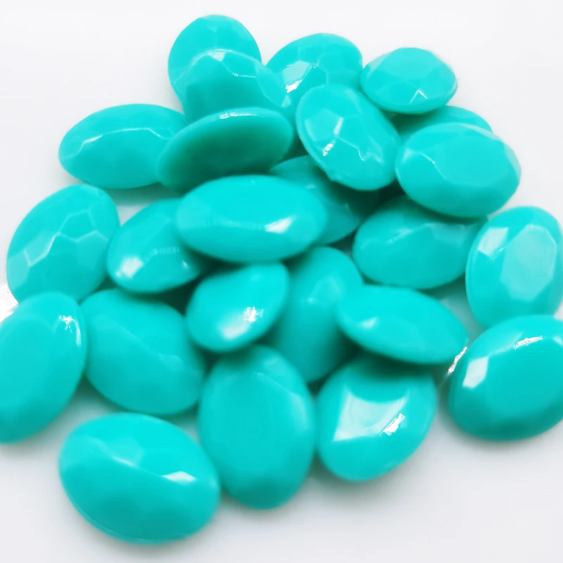 All Size Colors Oval  Acrylic Beads For Garment Craft Charm Beads Loose Bracelet Necklaces Jewelry Making