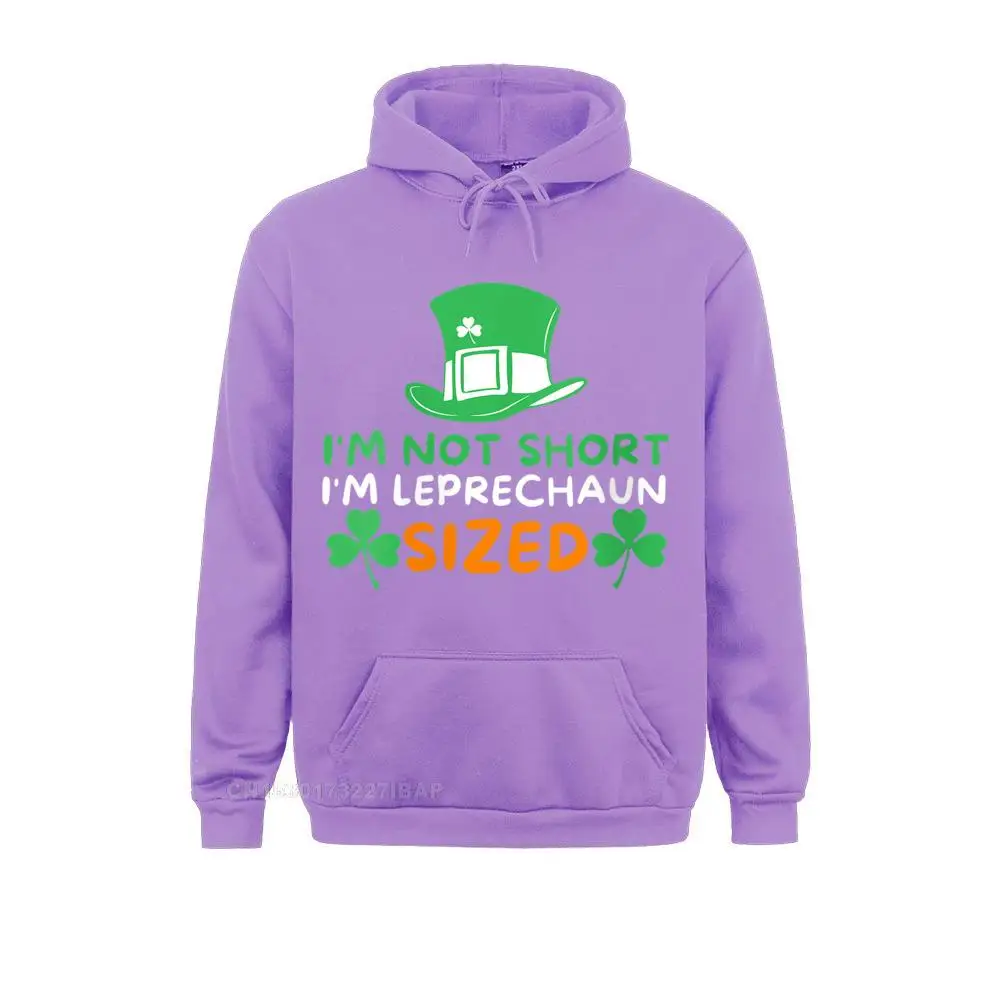 Men I'm Not Short I'm Leprechaun Sized Irish St Patricks Day Hoodie Hoodies Hot Sale 3D Printed Male Sweatshirts Japan Clothes