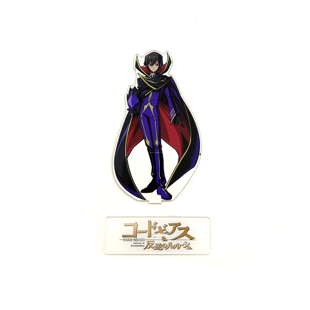 

Code Geass Lelouch Lamperoug Lulu Zero Japanese cool acrylic standee figurines desk decoration cake topper anime