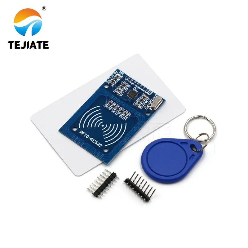 1PCS MFRC-522 RF IC Card Sensor Module RC522RFID Card-reader With S50 Fudan-card + Key Ring