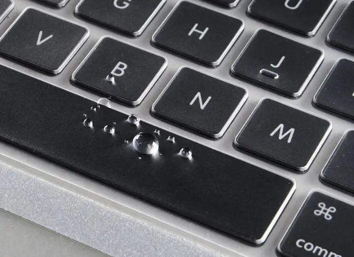 EU US English Keyboard Skin for Macbook Air 13 2018 A1932 Keyboard Cover Silicon Waterproof Skin Film Protector