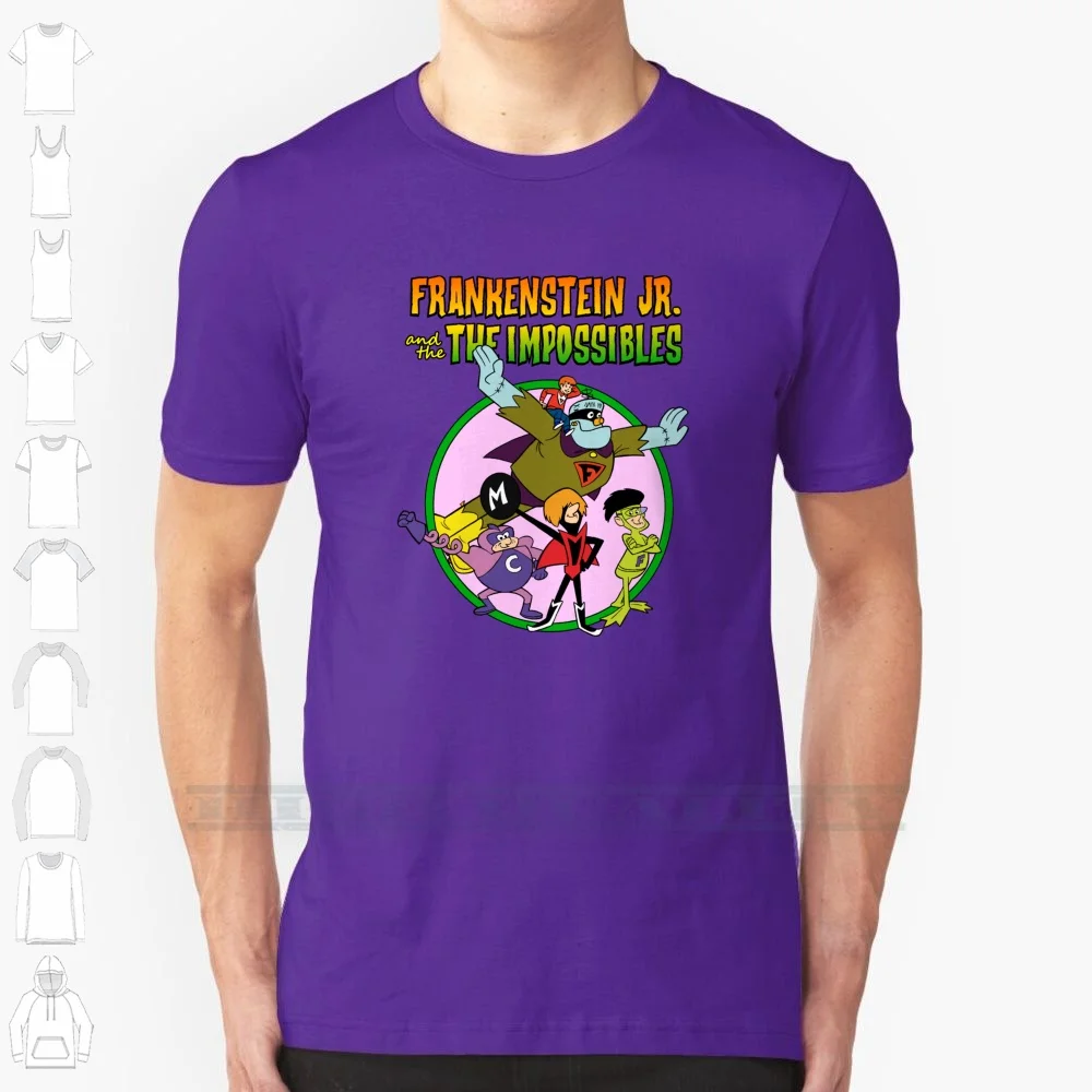 Frankenstein Jr. & The Impossibles 100% Cotton T Shirt Frankenstein Junior Frankenstein Jr Comic Book Saturday Morning Funny