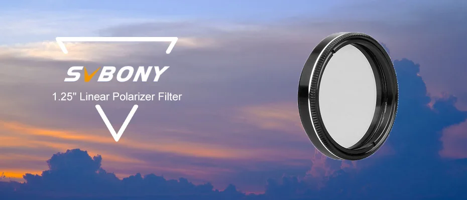 Svbony-Teleskop 1.25 ''/2'' linearer Polarisation filter, der den Kontrast erhöht, reduziert die Blendung für die Beobachtung von Mond planeten – Detail 13