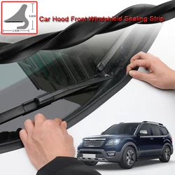 For Kia Borrego Mohave 2012-2020 Car Seal Strip Windshied Spoiler Filler Protect Edge Weatherstrip Strips Sticker Accessories