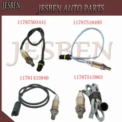 4x 11787503441 11787518495 11781433940 11787513963 Front Rear Lambda Probe O2 Oxygen Sensor For BMW E60 E61 520I 525I 530I X3 Z4