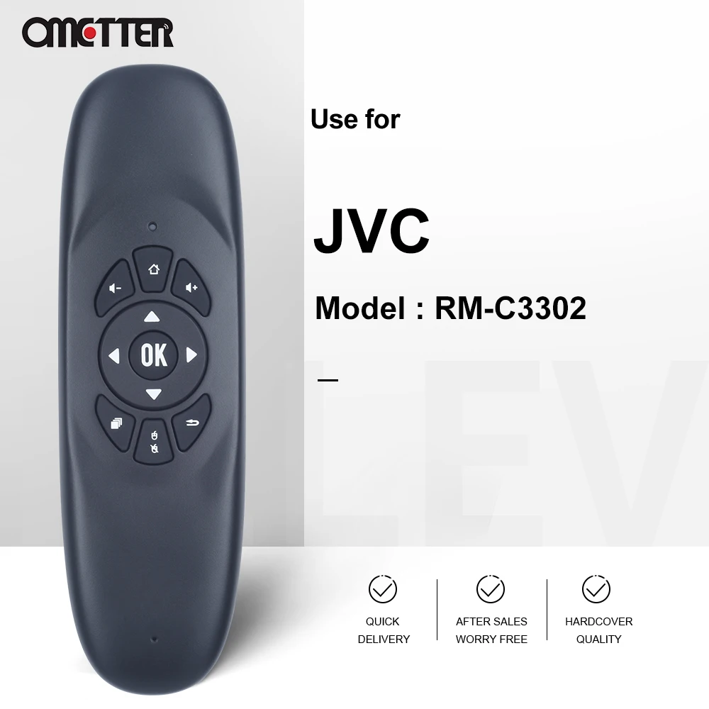 RM-C3302 جديدة مناسبة ل JVC التحكم عن بعد الفقرة الذكية LCD LED التلفزيون