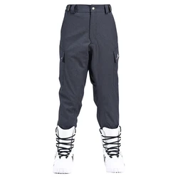 ARCTIC QUEEN – pantalon de jogging pour homme et femme, en coton, chaud, protège du vent et du froid, idéal pour le Snowboard et le Ski en hiver