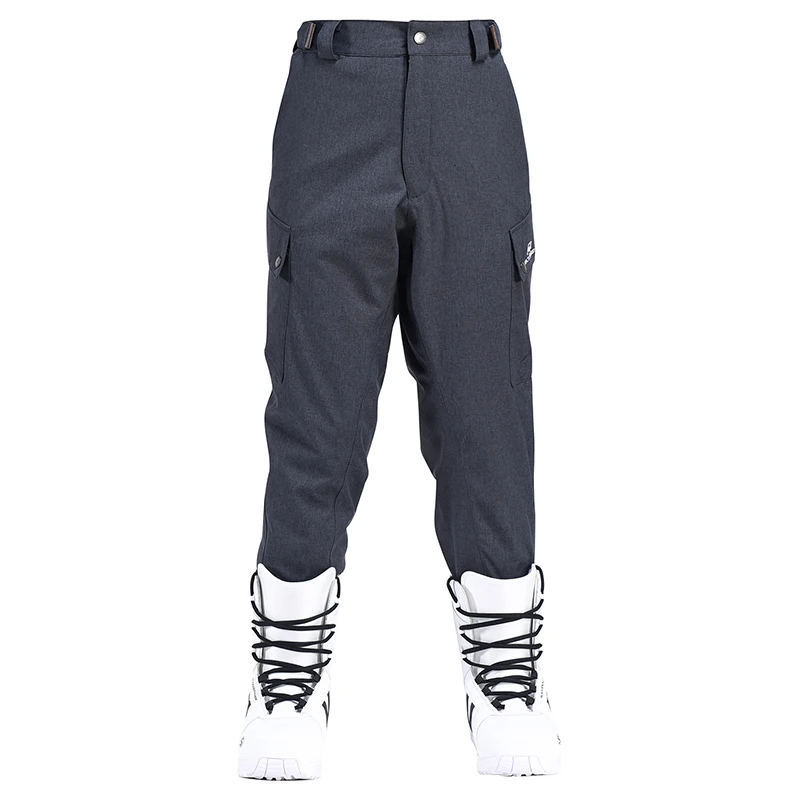 ARCTIC QUEEN Snowboard Jogger Pants Winter Men And Women Snow Ski Pants Prevent Wind And Cold Men's Ski Pants Warm Cotton Pants