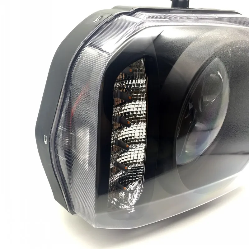 Car Styling Led Headlights for Suzuki Jimny JB43 Off-Road Low / High Car Lights Angel Eyes Signal Lights with Lens