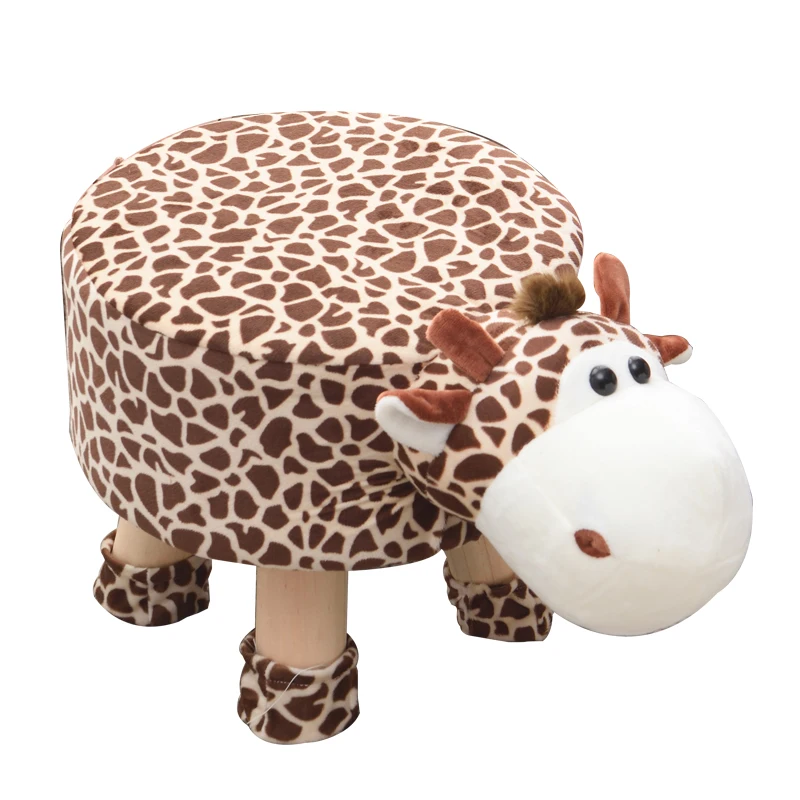 Animal Shoes Stool Home Sitting Baby Cute Cartoon Sofa Stool Creative Children Small Bench Low Chair