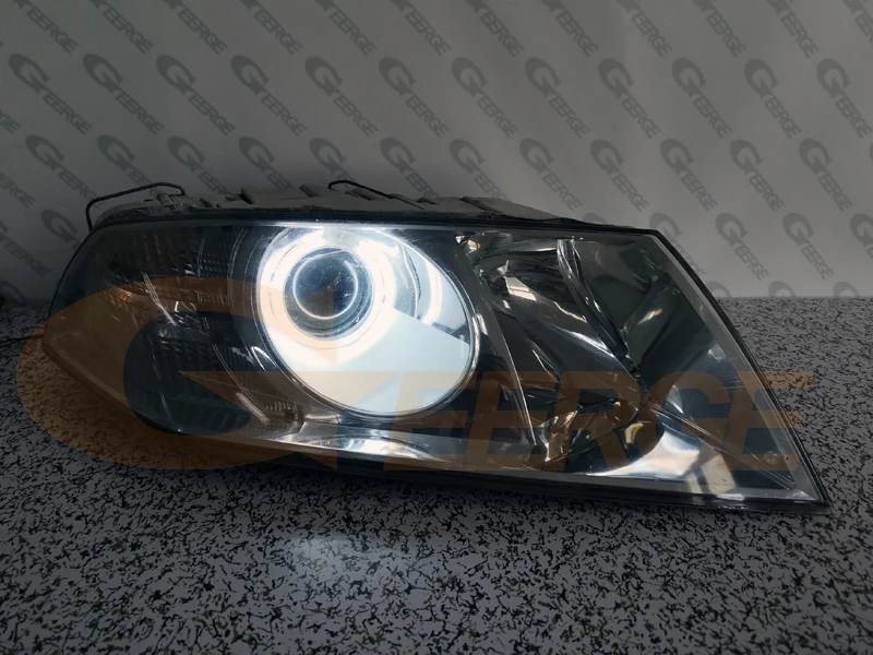 Dla SKODA OCTAVIA MK2 PRE FACELIFT 2004-2008 Reflektor projektora Doskonały Ultra Bright CCFL Angel Eyes Kit Halo Rings — zdjęcie 6