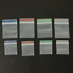 50Pcs 1/12 Dollhouse Miniature Accessories Mini Plastic Storage Bag Simulation Zip Lock Bags Model for Doll House Decoration