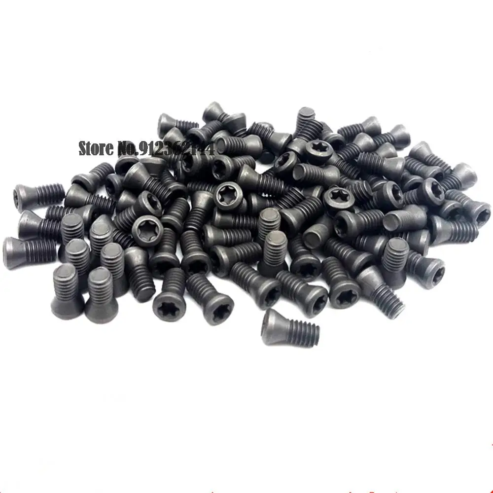 Hot m1.8 m2 m2.2 m2.5 m3 m3.5 m4 M5 M6 CNC Insert Torx Screw for Replaces Carbide Inserts CNC Lathe Tools Holder