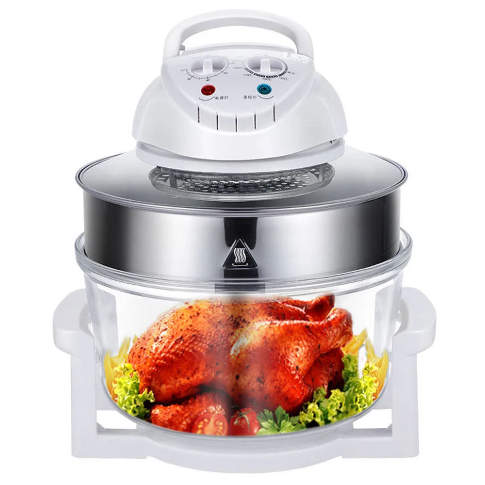 Large-Capacity Household Electric Air Fryer Visualized And Smoke-Free Roasted Whole Chicken