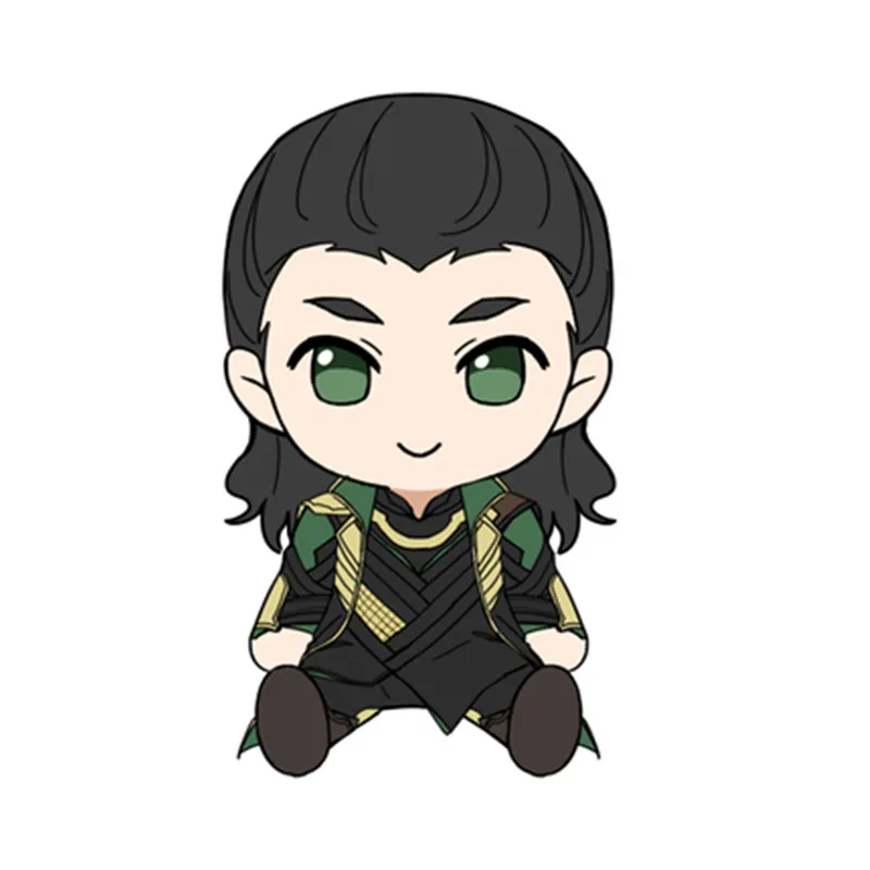 Disney Loki Anime Cosplay CP Doll Plush Toy Stuffed Toy doll doll Back Cushion Throw Sitting  Boy Girl\'s Xmas Gift 30cm