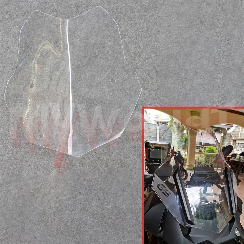 

Fit for BMW R1200GS R1250GS LC Adventure 2013 - 2024 Motorcycle Windshield Windscreen GS R1200 R1250 GSA