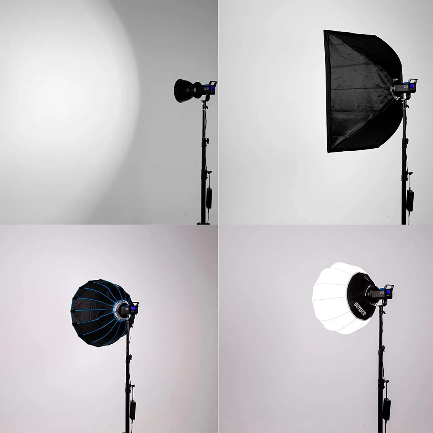 Sokani X60 RGB 5600K LED Daylight Outdoor Photography Lighting COB Light Continuous Light Video Light for Studio Video Recording