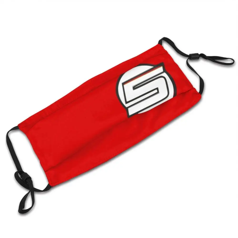 Vettel 5 Masker Volwassen Kind Wasbare Pm2.5 Filter Logo Creativiteit Vettel 5