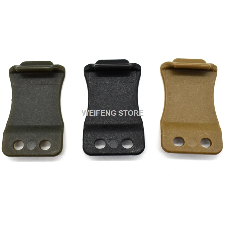 Kydex Belt Clip para dentro da faixa da cintura, coldres arma, faca bainha, IWB, OWB, Magazine Belt, liberação rápida