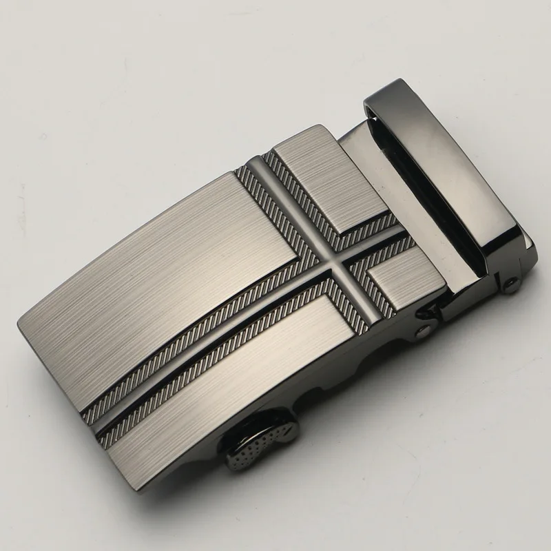 Fashion Men\'s Business Alloy Automatic Buckle Unique Men Plaque Belt Buckles for 3.5cm Ratchet Men Apparel Accessories G1-65