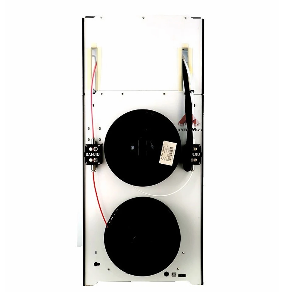 Stampante 3D Z360 stampante a doppio estrusore con coperchio superiore e porta più alta di UM2 + 2 + estesa di alta qualità.