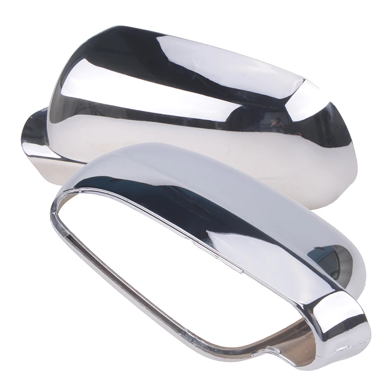 Rhyming Chrome Plating Rearview Mirror Cap Wing Side Mirror Cover Housing Fit For VW Golf 4 MK4 accessory Bora 1998 1999-2004