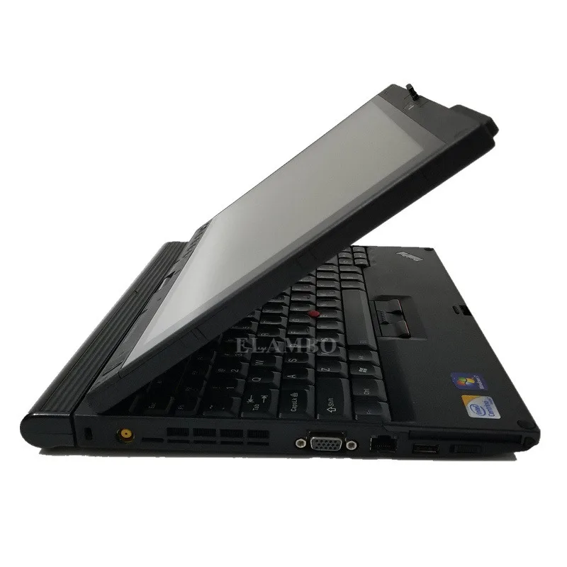 2022 Hot for Lenovo ThinkPad X201T Laptop i7 CPU 8GB Ram with SSD HDD Wifi can Work for Alldata MB Star C4 C5 Diagnostic tools