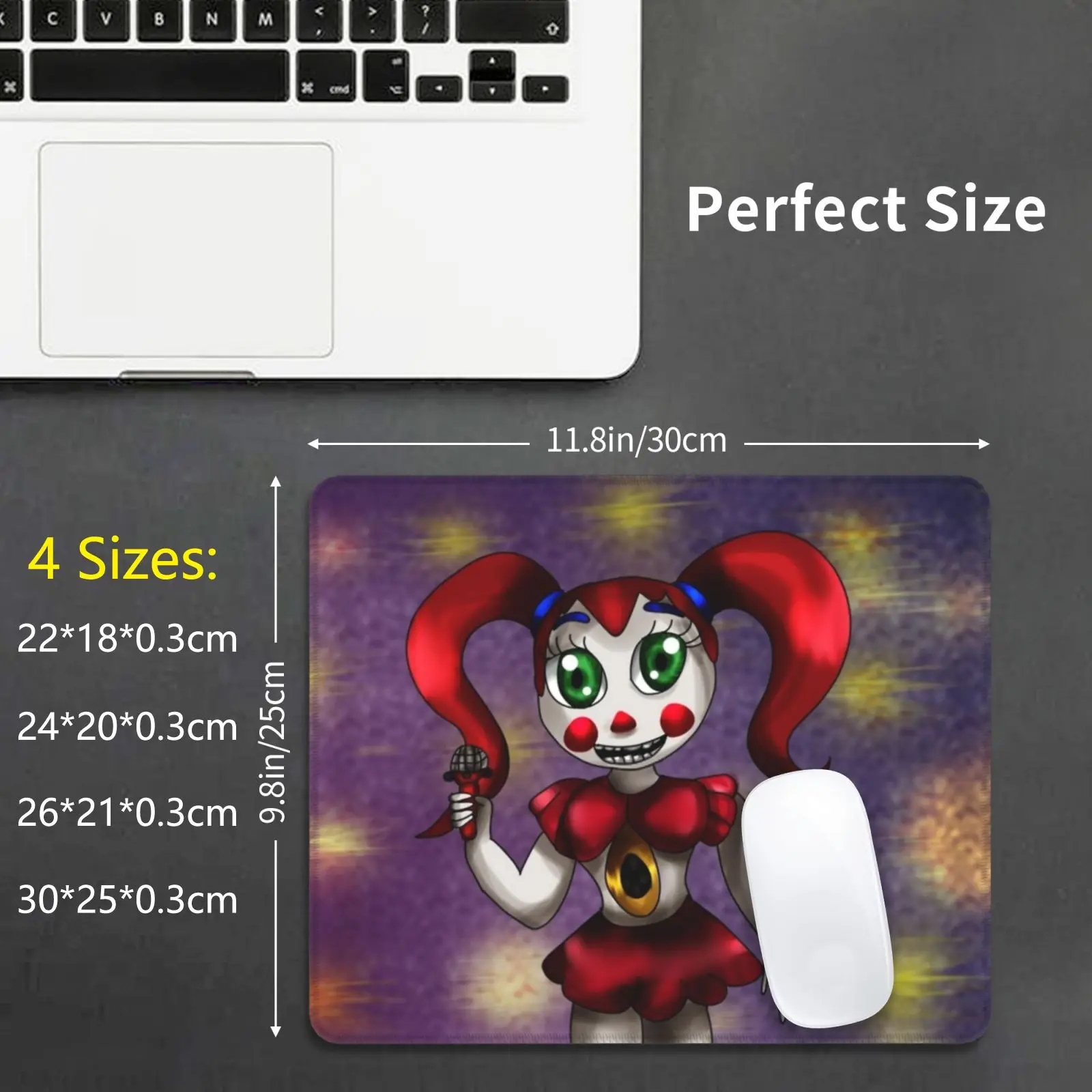 Sister Location : Circus Baby Mouse Pad DIY Print Baby Fnaf Five Nights At Sister Location