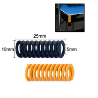 4/10PCS 10*25mm 3D Printer Motherboard Compression Springs For CR-10 Ender 3 Anet A8 Heatbed Springs Bottom Connect Leveling