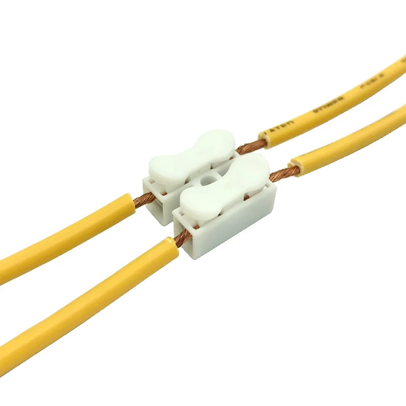 20pcs CH2 CH3 2 Pins 3pins Electrical Cable Connectors CH2 Quick Splice Lock Wire Terminals