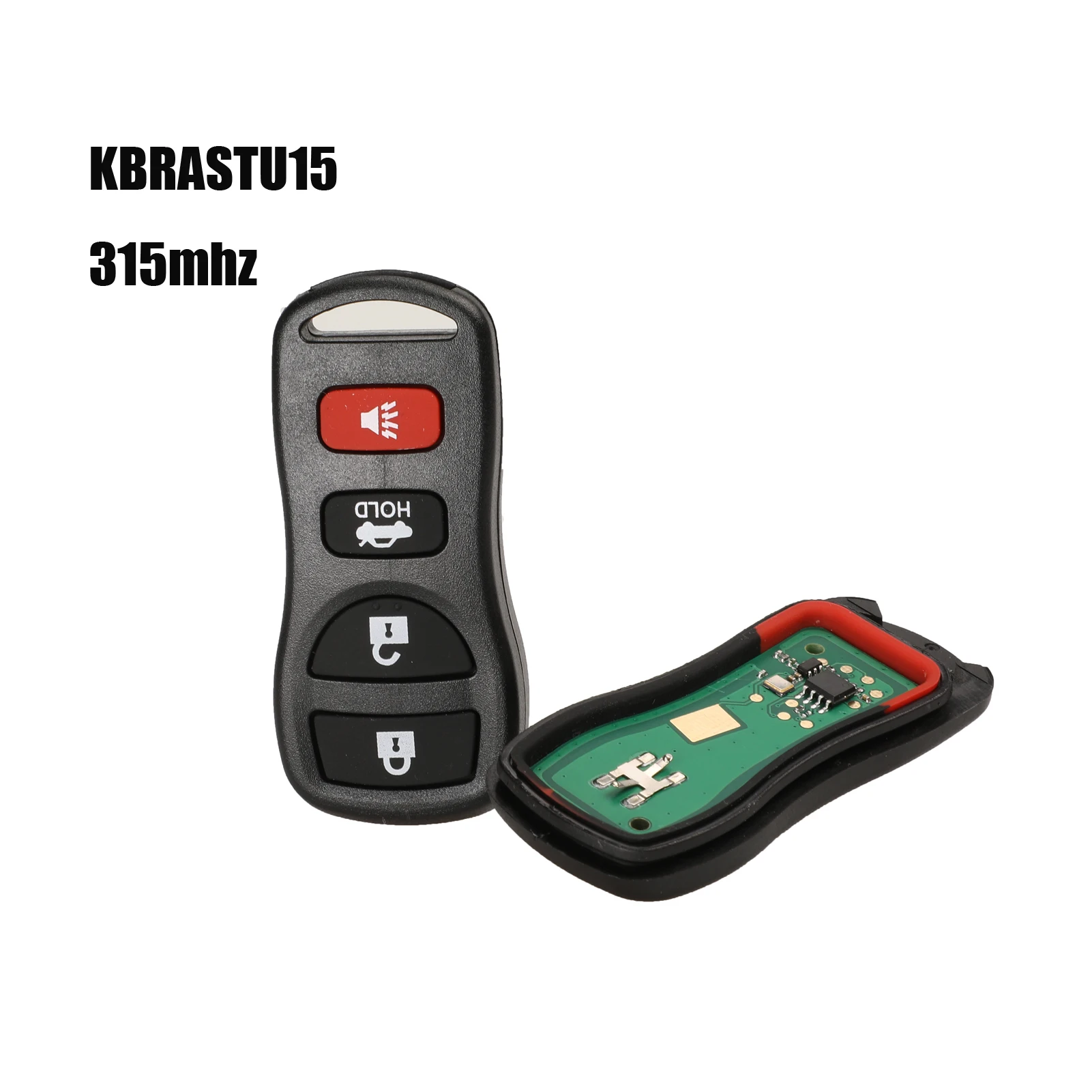 Jingyuqin Keyless Entry Remote Key 315/433MHZ For Infiniti/Nissan Frontier Murano Armada Pathfinder Versa Altima Maxima Xterra