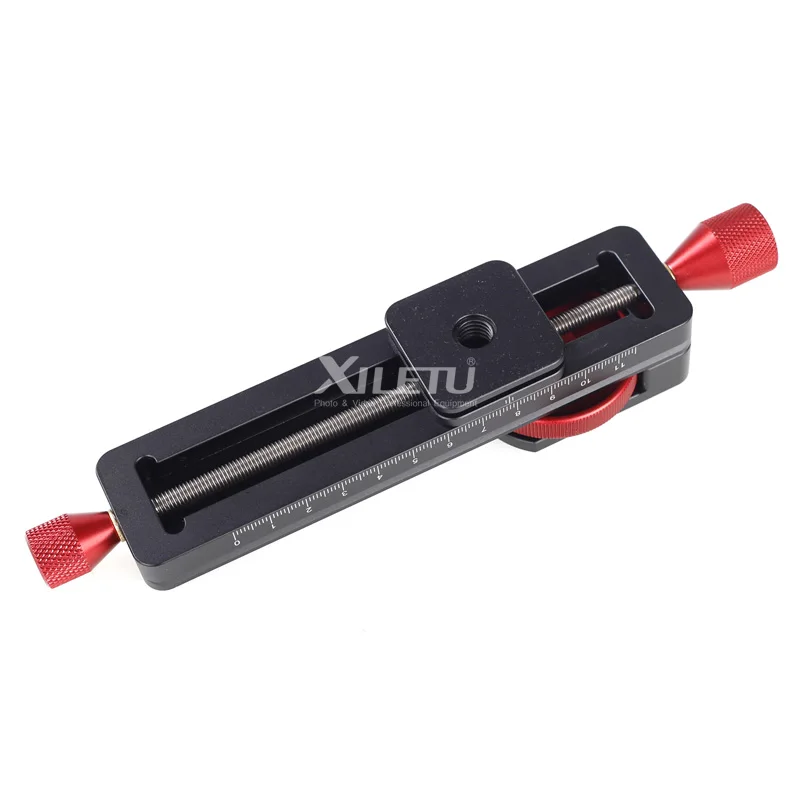 XILETU LCB-16M Mini Macro Photography Rail Slider Tabletop Portable Slide for Camera Macro Time-lapse Photography ARCA SWISS