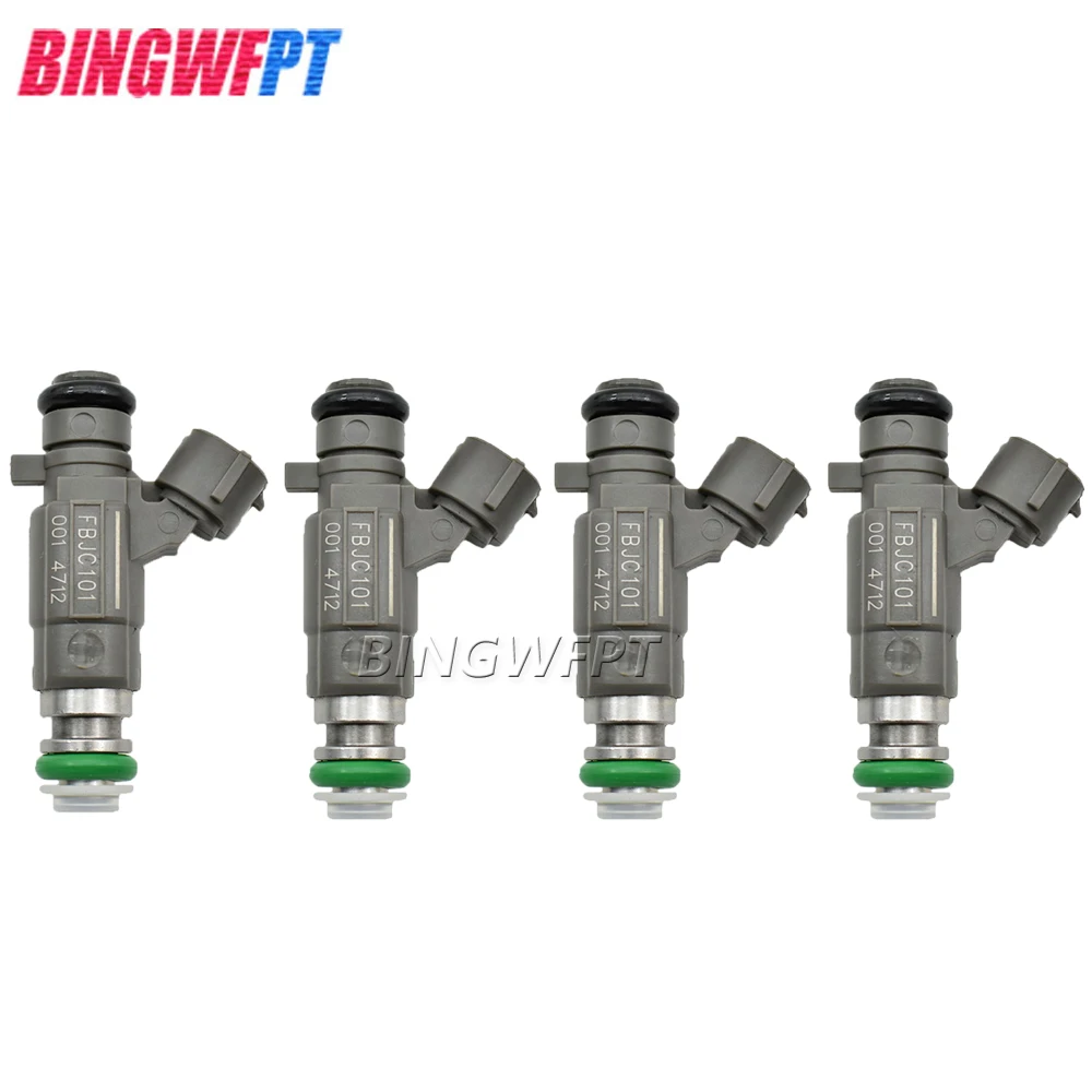 

4PCS Hight Quality Fuel Injector FBJC101 16600-AE060 For XTRAIL- T30 QR25DE 2.5L I4 MURANO Z50 VQ35DE 3.5L V6 16600AE060