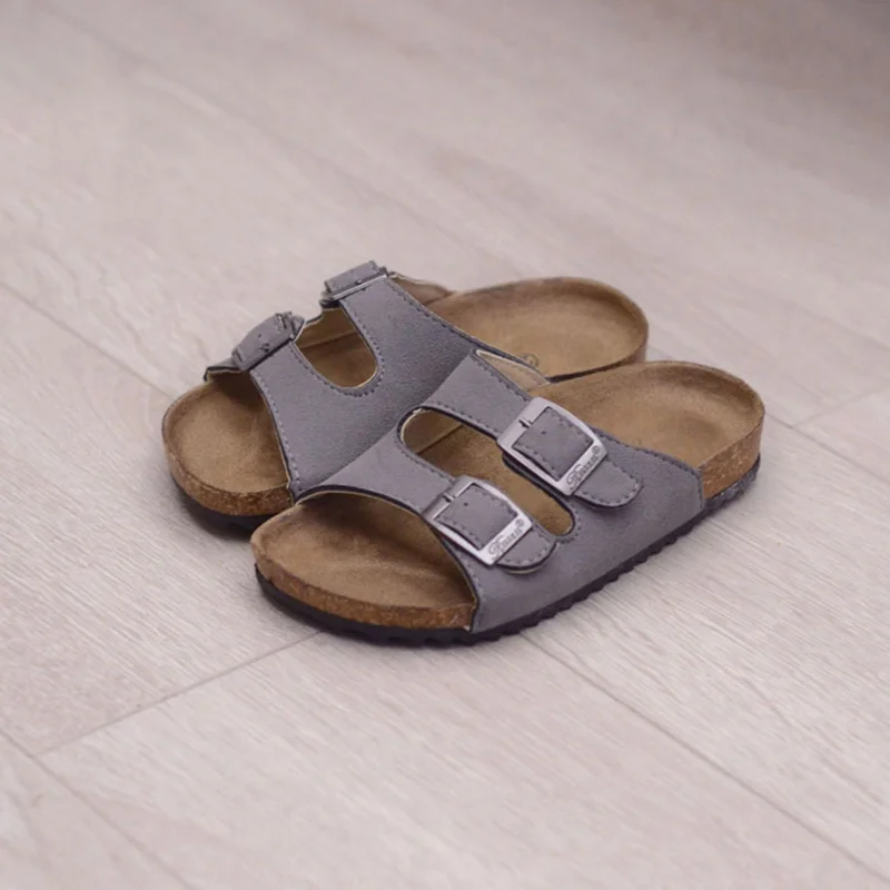 Kinder Kork Hausschuhe Mode Sommer Sandalen Kinder Schuhe Slip Auf Kind Jungen Mädchen Sandalen