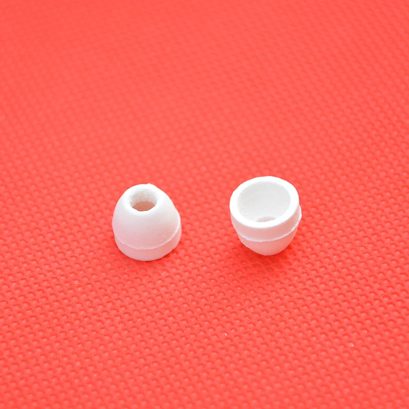 Ceramic Beads Wire Insulation for Oven Electric Furnace High Temperature Resistance Ceramic Insulator Bead Tapered 0.5KG
