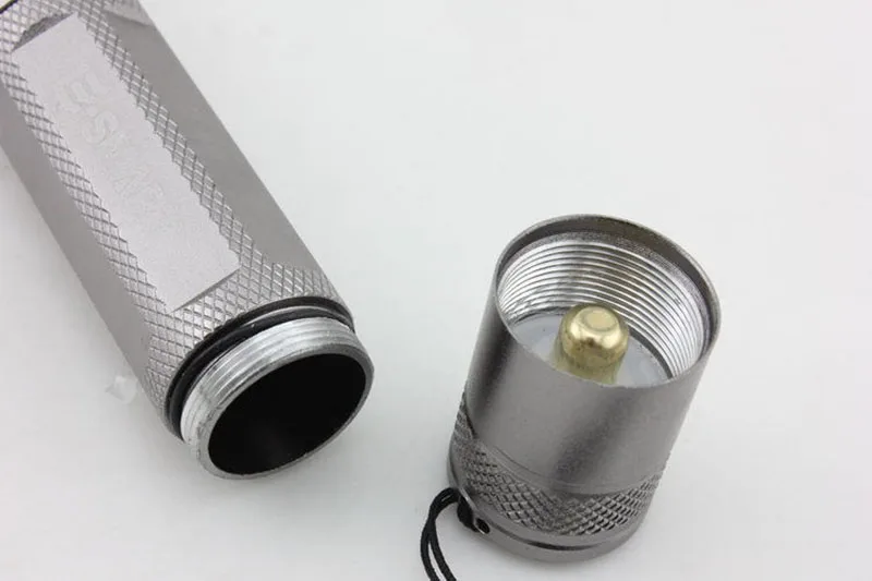 powerful Jewelry Jade Led Flashlight stone Glare Flash Light Torch Aluminum White Yellow Light Source Detection Identification