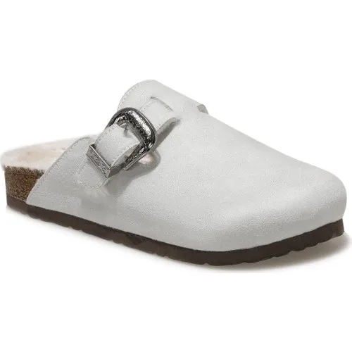 Polaris 600091.Z Beige Women's Slippers