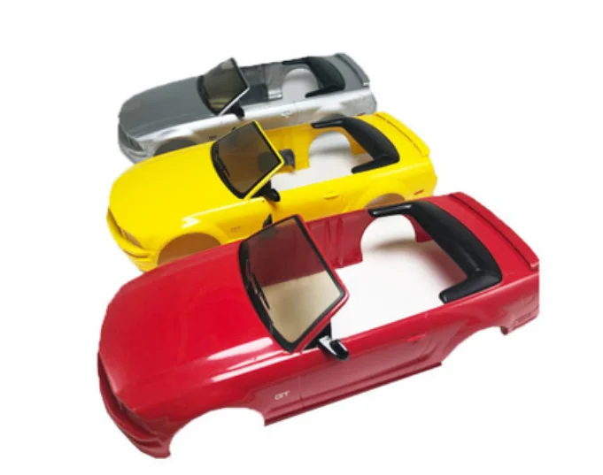 Mustang Convertible Car Body Shell 98mm Wheelbase for 1:28 RC Car Mini-Q Mini-Z Iw02 AWD MR02 MR03 iw04m Kyosho